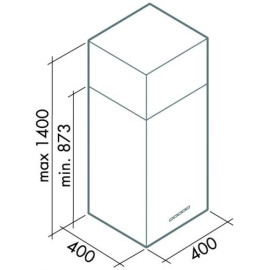 Вытяжка FALMEC FALMEC MIRA TOP telescopic 40 TOP IX (800) ECP CMFN40.E0P2#Z