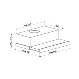 Вытяжка RAINFORD RCH-6502 Black