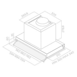 Вытяжка Elica BOXIN PLUS IXGL/A/60 (PRF0097795A)