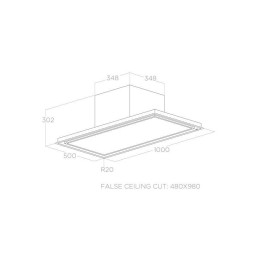 Вытяжка ELICA SKYDOME H16 A/100 (PRF0147735A)