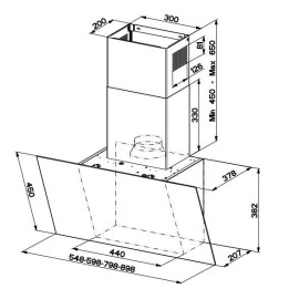 Вытяжка FABER Daisy EG6 LED WH A55