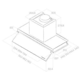 Вытяжка ELICA BOXIN NO DRIP IX/A/60 (PRF0157712A)