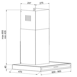 Вытяжка KUPPERSBERG DDL 660 B