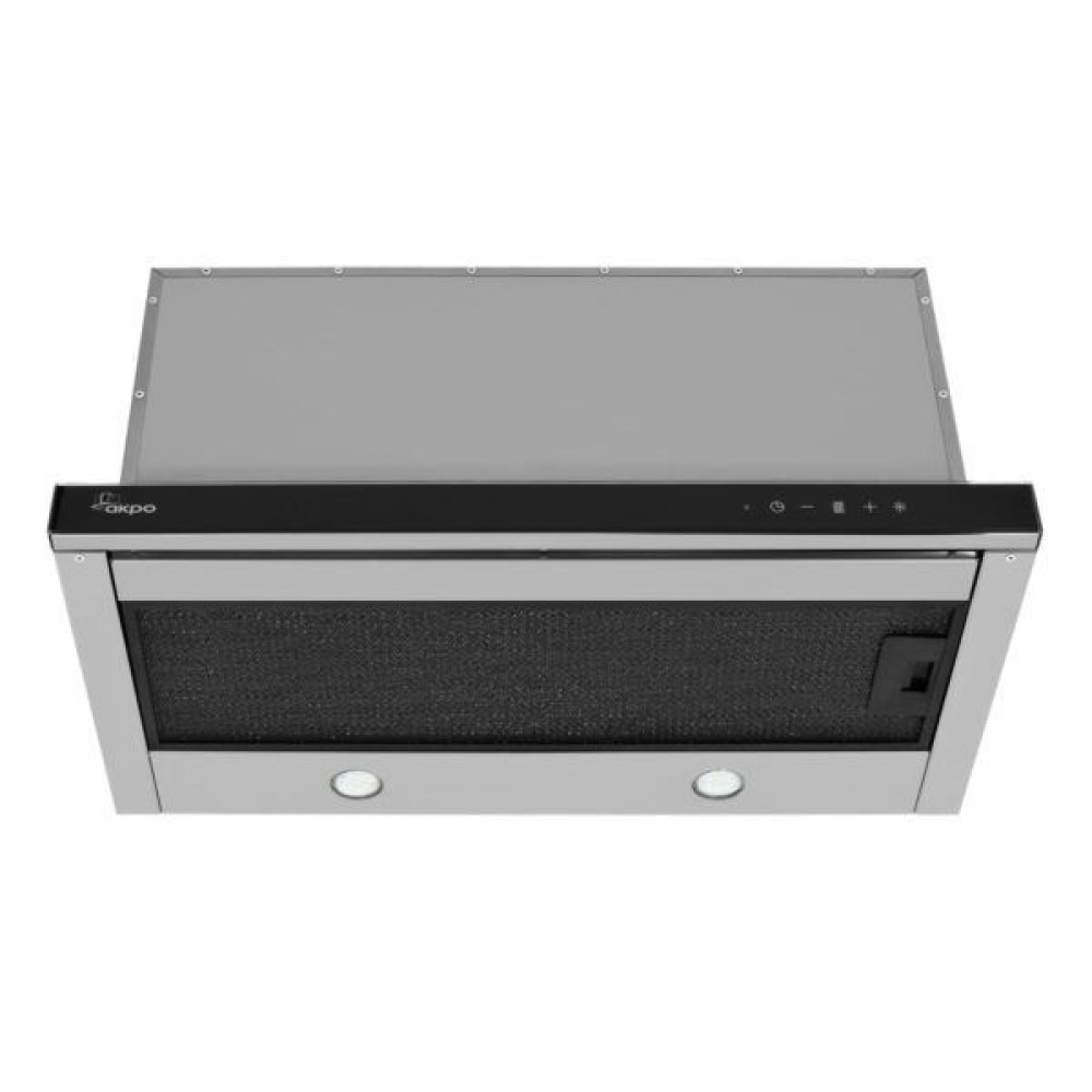Вытяжка AKPO WK-7 Light touch glass twin 60 нержавейка/черный