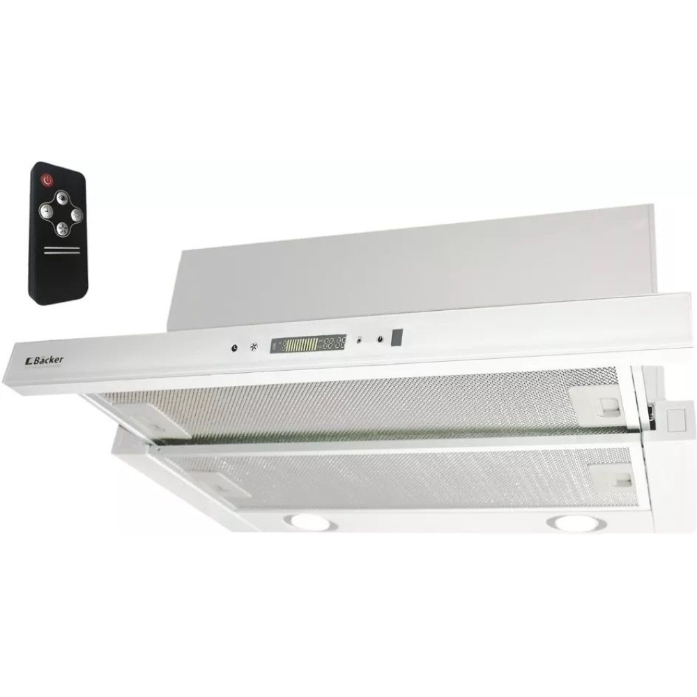 Вытяжка BACKER TH60CL-2F200-SHINY WHITE RC
