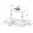 Вытяжка FABER 110.0456.276 FABER SWIFT X/WH GLASS A90