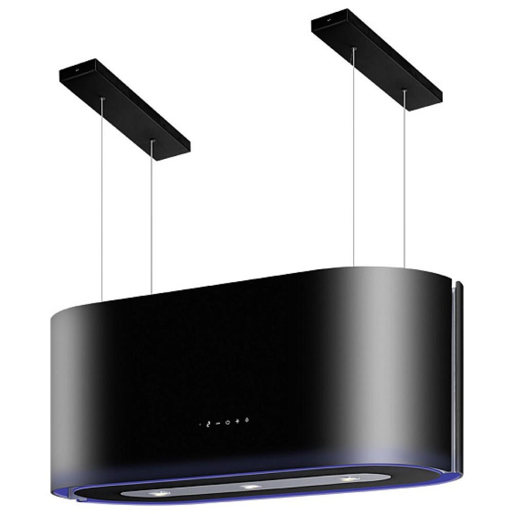 Островная вытяжка Konigin Serenity Black 80