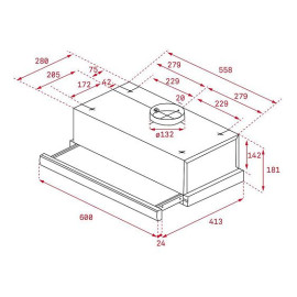 Вытяжка TEKA TL 6310 inox