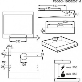 Вытяжка ELECTROLUX EFU9216W