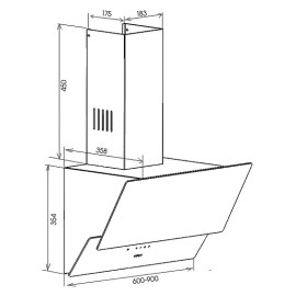 Вытяжка SCHAUB LORENZ SLD DY6714