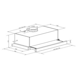 Вытяжка HOMSair FLAT 60 Glass белый