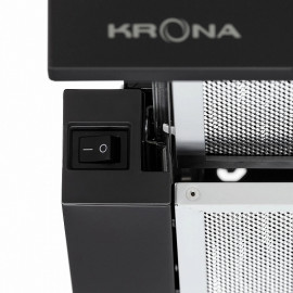 Вытяжка KRONA Kamilla T 600 BK (2 мотора)