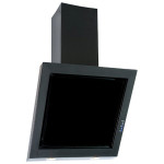 Каминная вытяжка ELIKOR Модерн Гранат Glass 60 черный / черное стекло