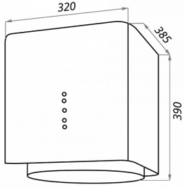 Вытяжка MAUNFELD BOX Flash BLACK 40