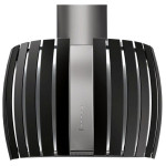 Вытяжка FALMEC PRESTIGE ISOLA 75 VETRO IX (800) стекло черное,с пультом CPG