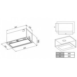 Вытяжка HAIER HVX-BI664GBX