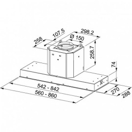 Вытяжка Franke FMY 608 BI BK черный