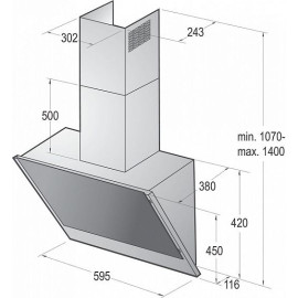 Вытяжка Gorenje GHV 63 B