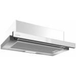 Вытяжка ELIKOR Интегра GLASS 50Н-400-В2Д нержавейка/стекло белое