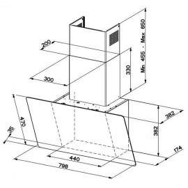 Вытяжка FABER V-AIR KL A80