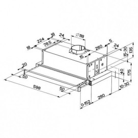 Вытяжка FRANKE FTC 601 BK GL
