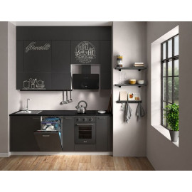 Каминная вытяжка Kronasteel Liora S 600 black