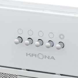Вытяжка KRONA ELISA 600 GLASS WHITE PB