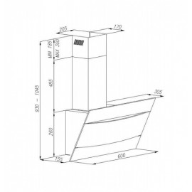 Вытяжка KONIGIN ETERNITY 60 WH