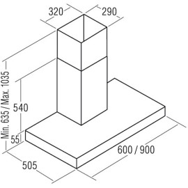 Вытяжка EXITEQ SIBOX 100-6 inox