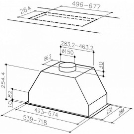 Вытяжка BEST pasc 780 fpx 07e07019а