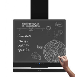 Каминная вытяжка Kronasteel Domenika 600 black board S