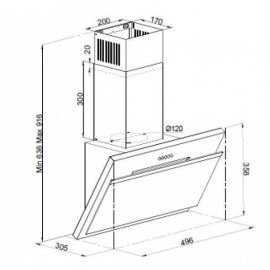 Вытяжка SIMFER 8515 sm