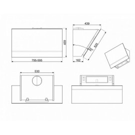 Вытяжка SMEG KV26P