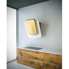 Вытяжка SIRIUS SLTC103 SQUARES white/gold
