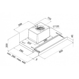 Вытяжка MAUNFELD OUSE (GLASS) 60 (C) белый/БЕЛОЕ стекло