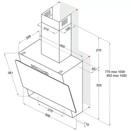 Вытяжка HOTPOINT-ARISTON RU HHVP 6.5 LL K