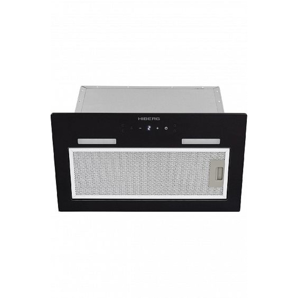 Вытяжка HIBERG VBS 6040 X (черное стекло)