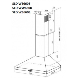 Вытяжка SCHAUB LORENZ SLD WS6608