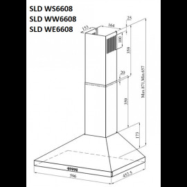 Вытяжка SCHAUB LORENZ SLD WE6608