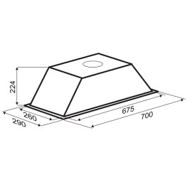 Вытяжка ZIGMUND SHTAIN K 012.7 B