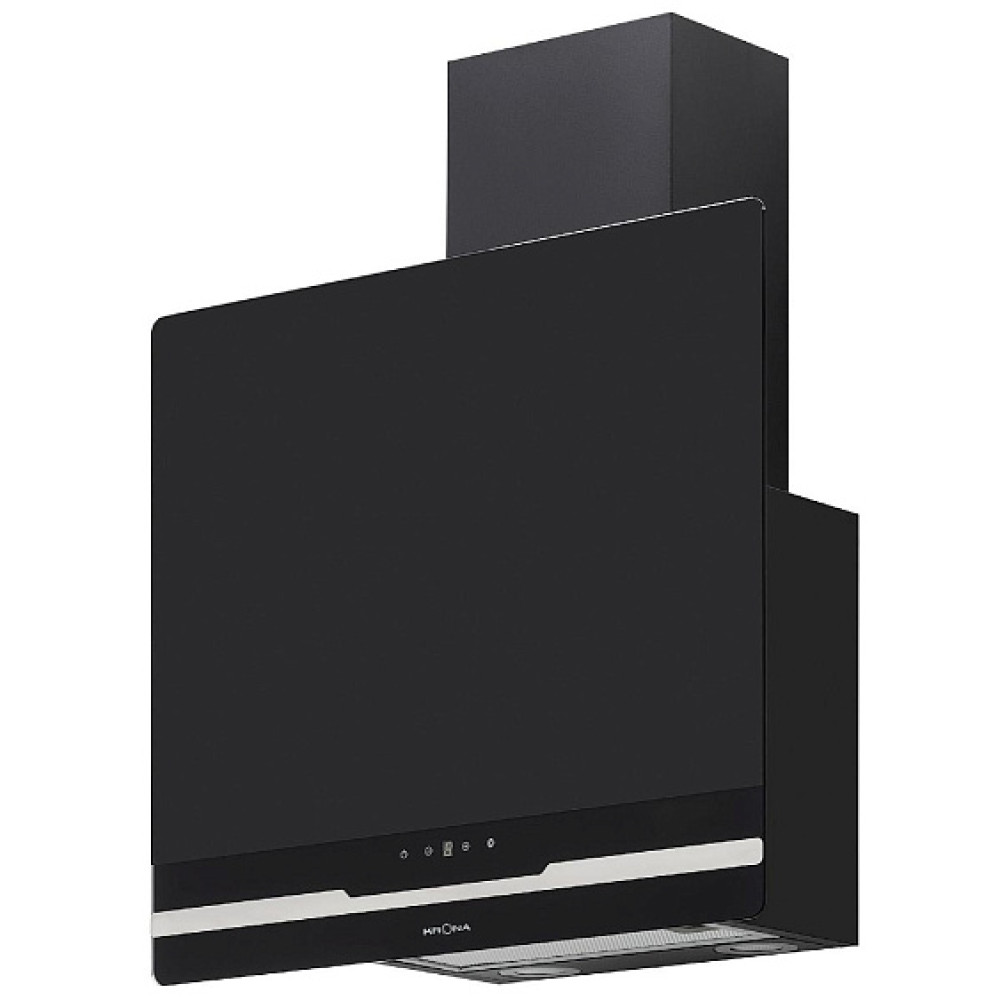 Вытяжка KRONA DOMENIKA 600 BLACK/INOX S