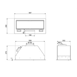 Вытяжка SMEG KSG6P4MB