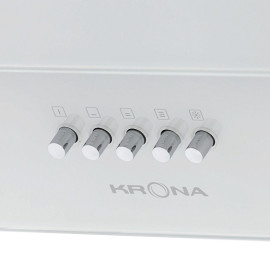Вытяжка KRONA Verein II 600 White Pb