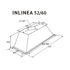 Вытяжка KUPPERSBERG INLINEA 60 X