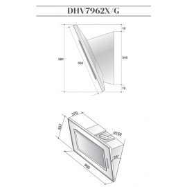 Вытяжка DE DIETRICH DHV7962G