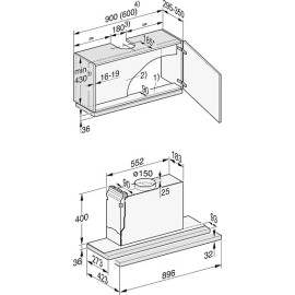 Вытяжка MIELE DAS 2920