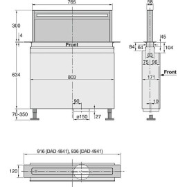 Вытяжка MIELE DAD 4941 Levantar