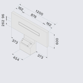 Вытяжка FALMEC AIR WALL (CSHN00.01P8#ZZZB490F)