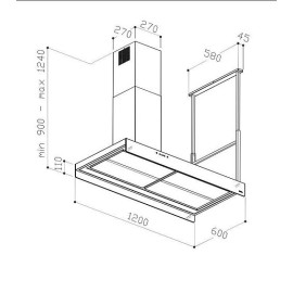 Вытяжка SIRIUS SIL 36 TC NEMESI
