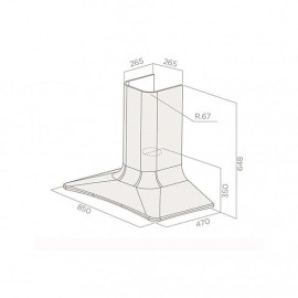 Вытяжка ELICA SWEET WHITE F/85 (PRF0043030A)